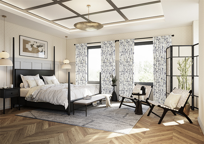 Aquarelle, Feather - Made to Measure Curtains - Image 7